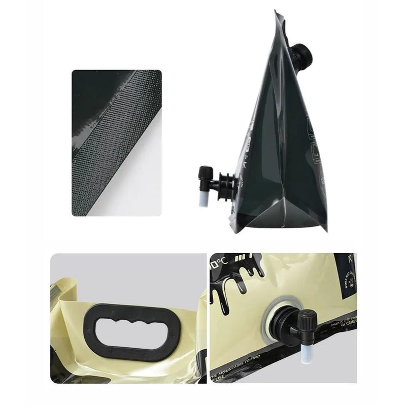 8l folding camping water bag with faucet, view 8 - MRSLM