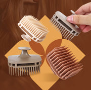 square shampoo brush scalp massage comb, view 8 - MRSLM