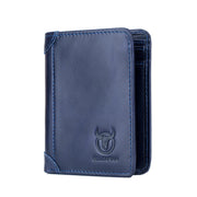 casual men's cowhide wallet, view 5 - MRSLM
