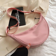 half moon crossbody bag, view 5 - MRSLM