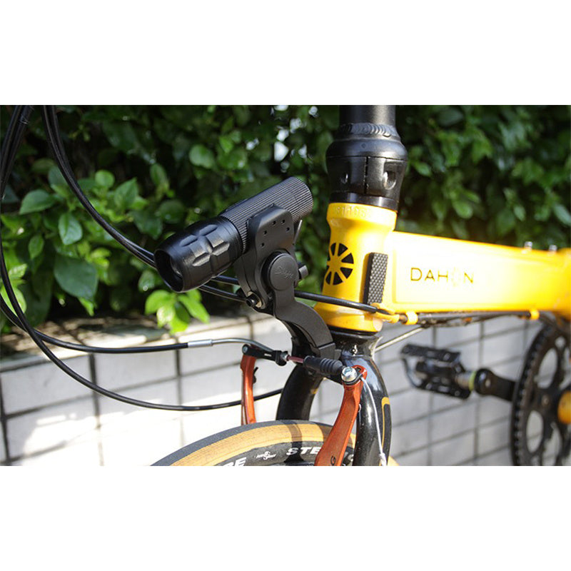 bicycle light and computer mount stand, view 4 - MRSLM