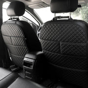 car seat back protector with organizer, view 3 - MRSLM