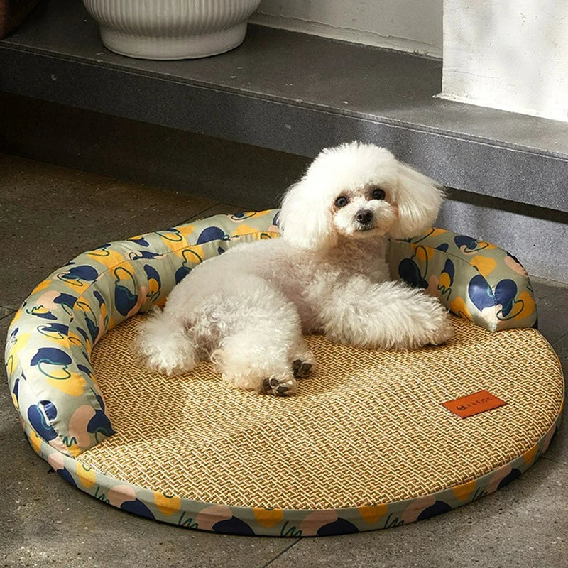 cooling summer pet dog bed, view 5 - MRSLM