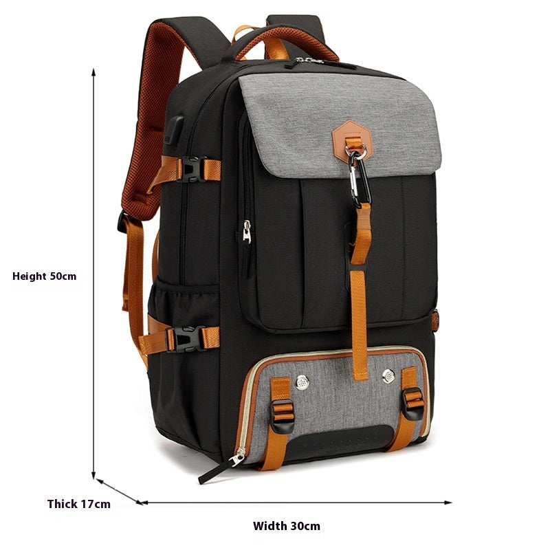 70 liter travel backpack, view 2 - MRSLM