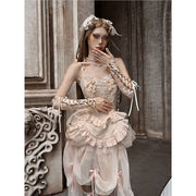 lace strap oversleeves, view 2 - MRSLM
