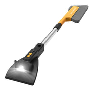 3-in-1 telescopic car snow brush, ice scraper and shovel with light, view 6 - MRSLM