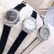 unisex gypsophila dial rubber strap watch - MRSLM
