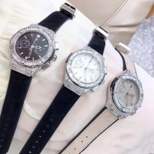 unisex gypsophila dial rubber strap watch - MRSLM