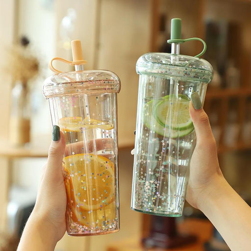 kawaii bubble tea water bottle - MRSLM