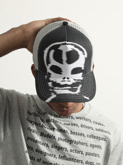mesh panel baseball cap, view 3 - MRSLM