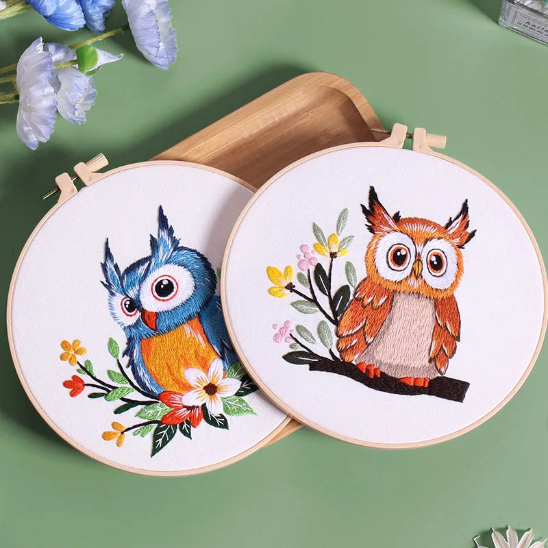 flower embroidery starter kit, view 8 - MRSLM