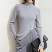 minimalist women's turtleneck sweater - MRSLM