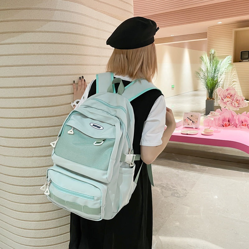 College student's large capacity backpack - MRSLM