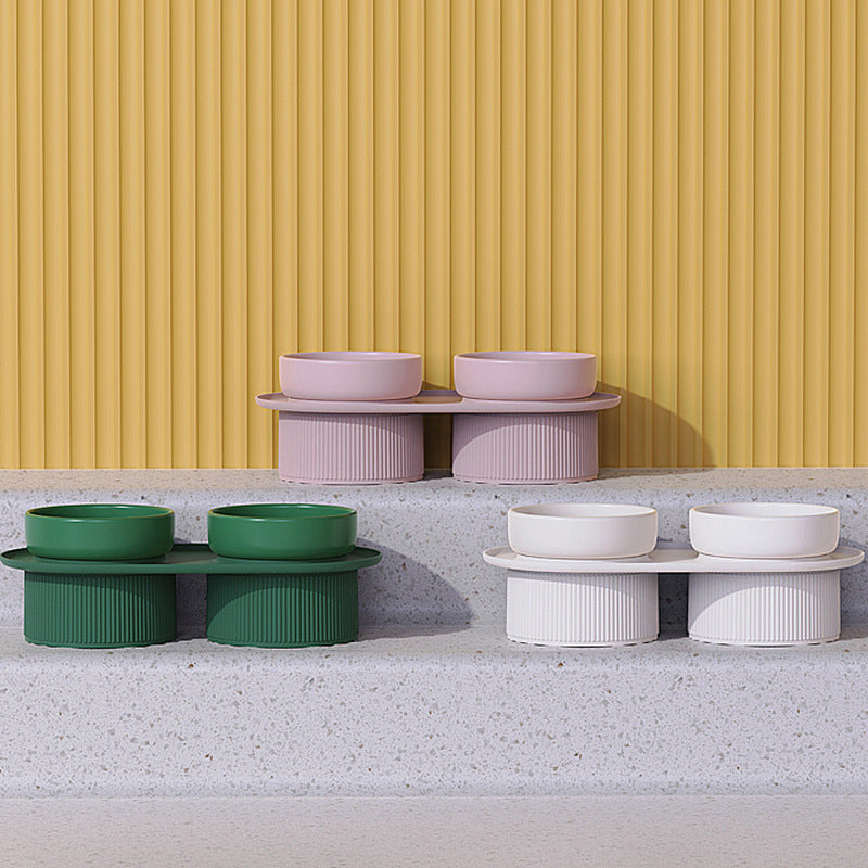 elevated ceramic pet bowls - MRSLM