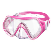 kids snorkel mask with nose cover, view 4 - MRSLM