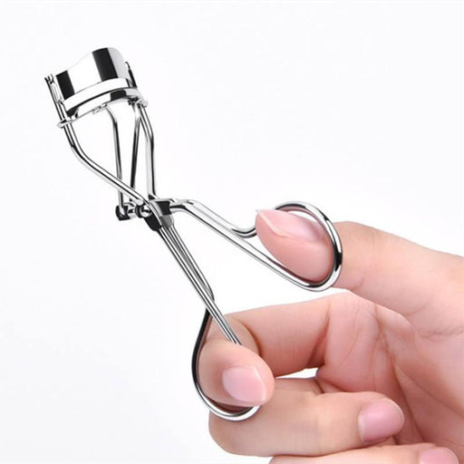 silver stainless steel eyelash curler - MRSLM