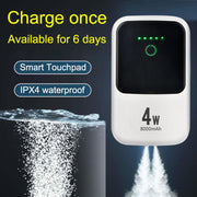 ultra-quiet usb rechargeable aquarium oxygen pump, view 9 - MRSLM
