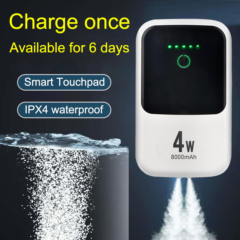 ultra-quiet usb rechargeable aquarium oxygen pump, view 9 - MRSLM