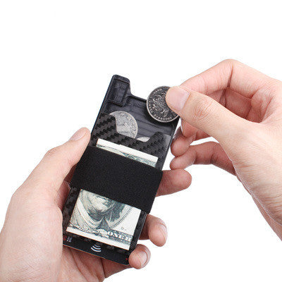 Slim front pocket wallet, view 4 - MRSLM