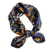 pure silk square scarf, view 7 - MRSLM