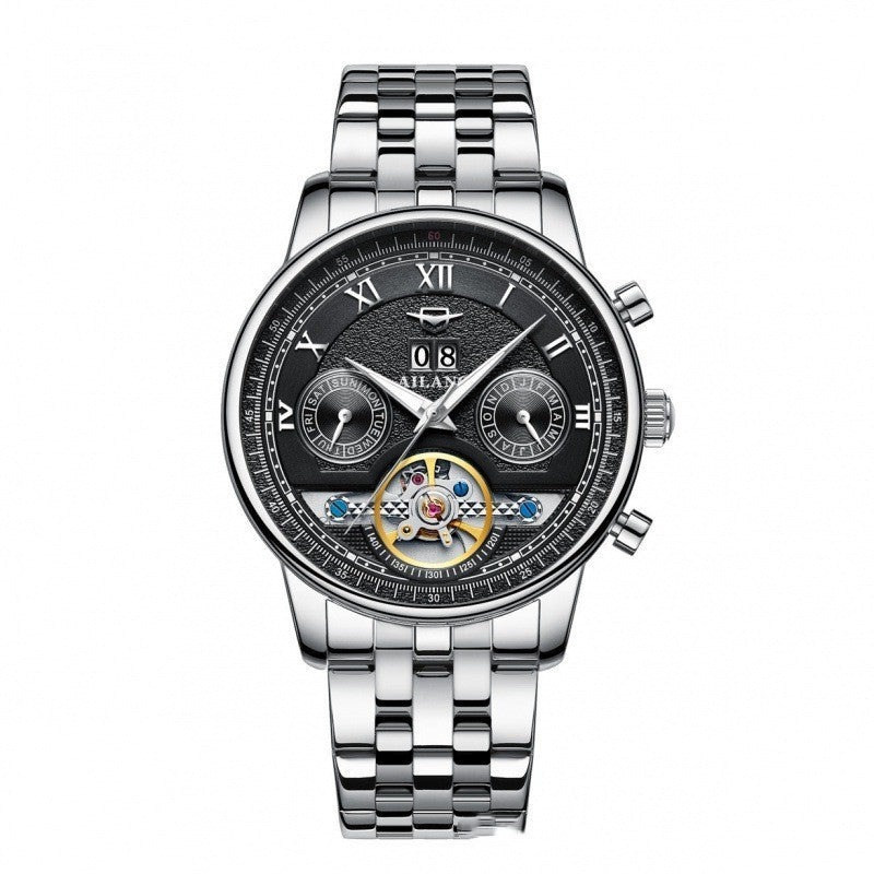 men's sun moon stars automatic watch, view 16 - MRSLM