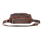men's leather waist bag, view 2 - MRSLM