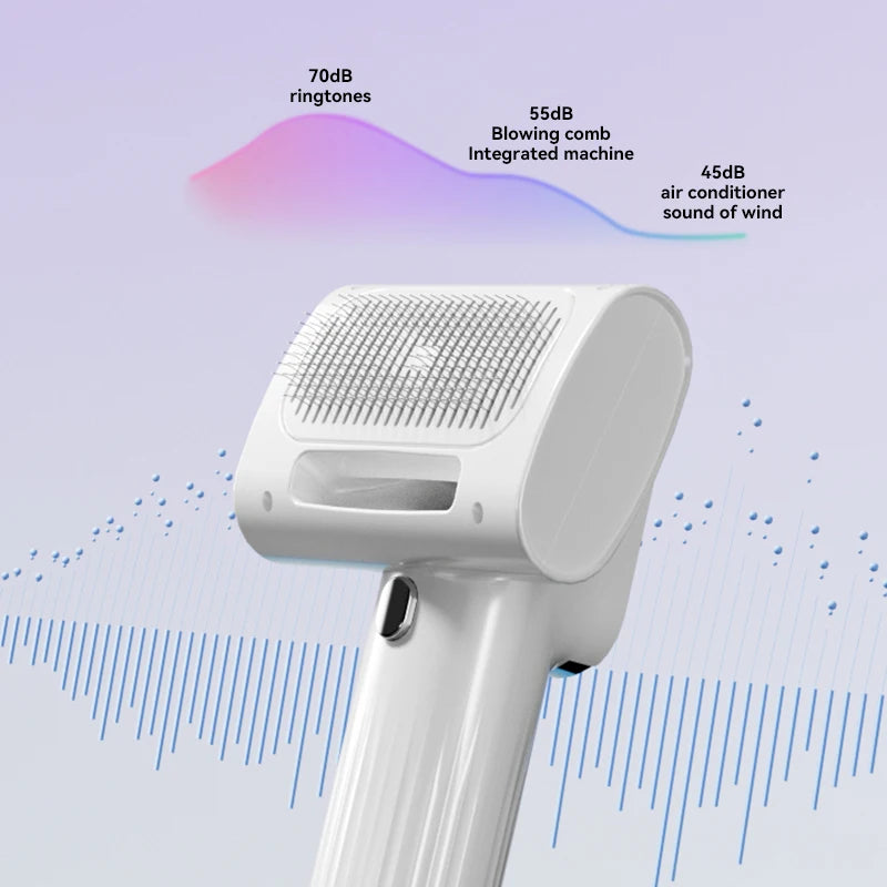 pet hair dryer and grooming comb, view 6 - MRSLM