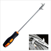 stainless steel car tire cleaning hook, view 5 - MRSLM