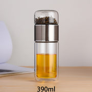 glass tea infuser bottle, view 2 - MRSLM