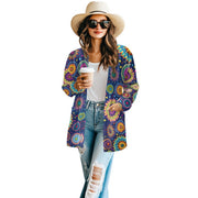 long sleeve cardigan jacket, view 8 - MRSLM