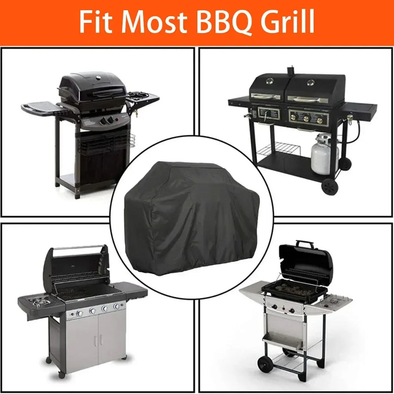 heavy duty waterproof bbq grill cover, view 5 - MRSLM