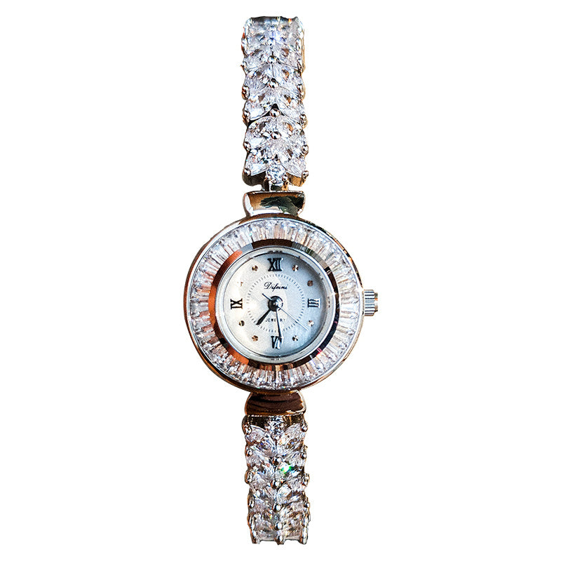 women's diamond bracelet watch, view 3 - MRSLM