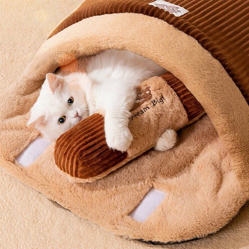 corduroy pet nest, view 9 - MRSLM