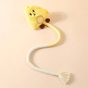 catnip teasing stick toy, view 3 - MRSLM