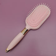 beauty hair brush with nylon pins, view 5 - MRSLM