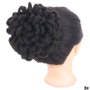 african wig bun drawstring afro hair, view 7 - MRSLM