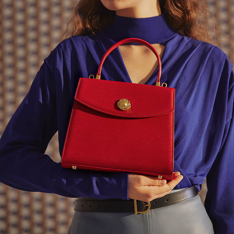 trendy retro shoulder messenger handbag - MRSLM