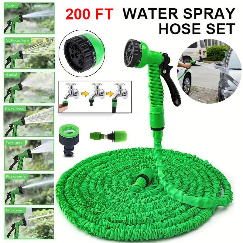 expandable car wash and garden hose, view 3 - MRSLM