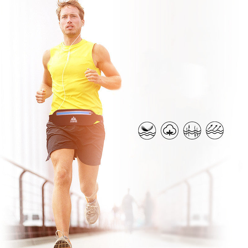 sports running waist bag, view 2 - MRSLM