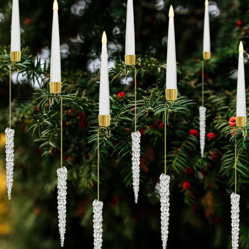 LED candle Christmas tree ornaments, view 7 - MRSLM