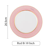 6-piece nordic ceramic plates set, view 5 - MRSLM