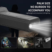 handheld turbo fan with led light, view 5 - MRSLM