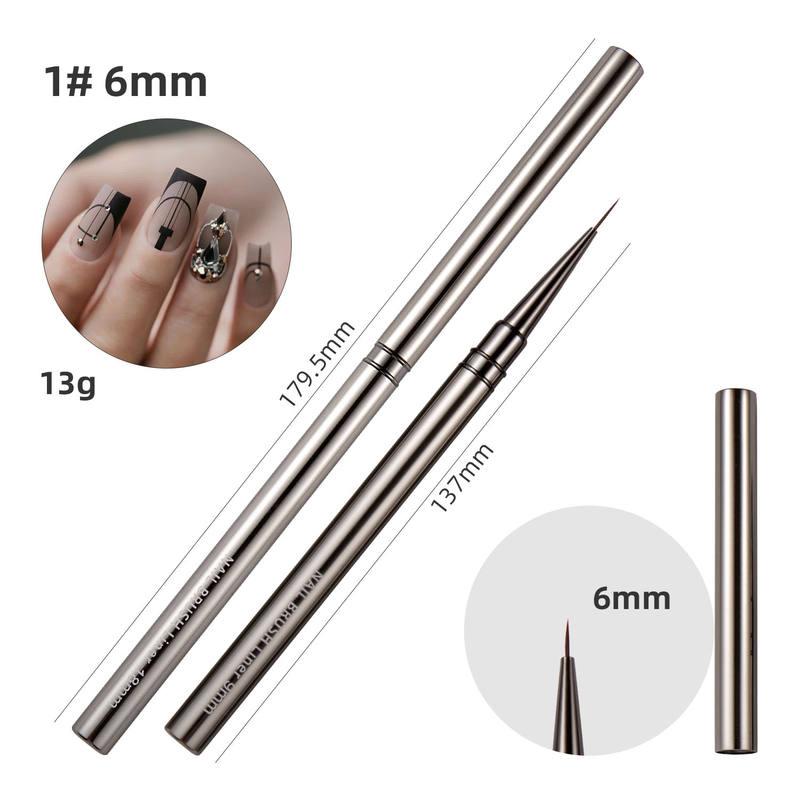 Nail art liner DIY painting brush set, view 6 - MRSLM