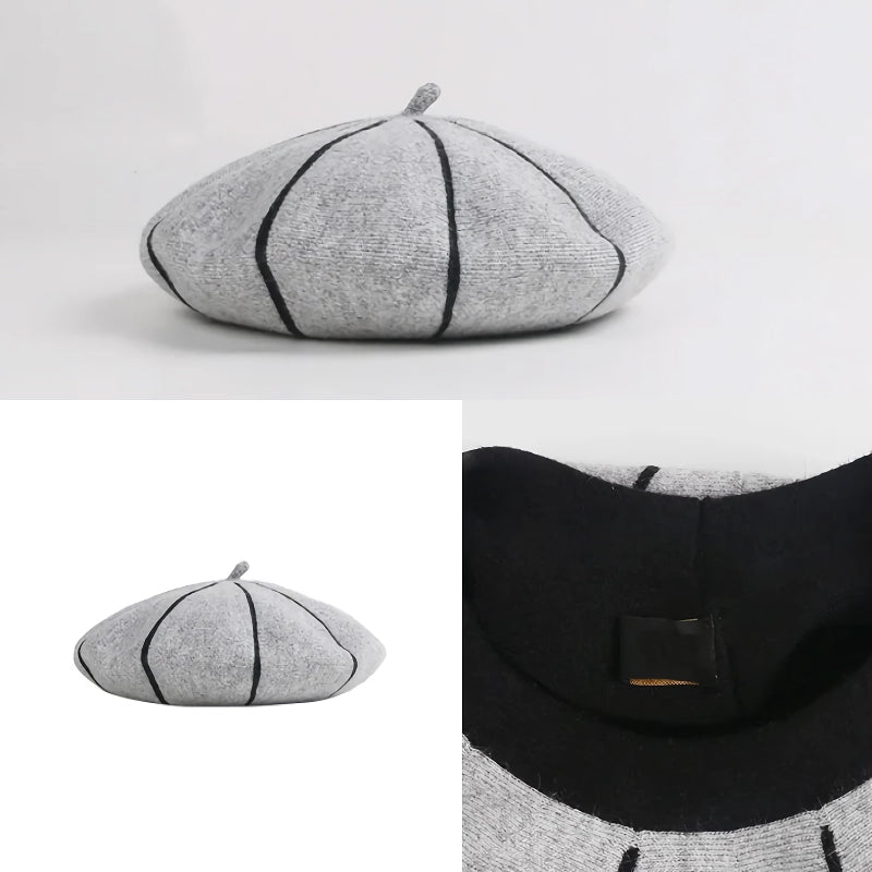 women's chic autumn beret, view 8 - MRSLM