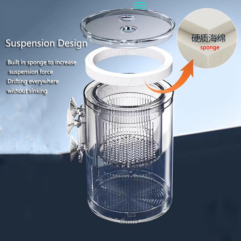 fish breeding isolation box, view 4 - MRSLM