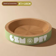 cat scratching bowl, view 2 - MRSLM