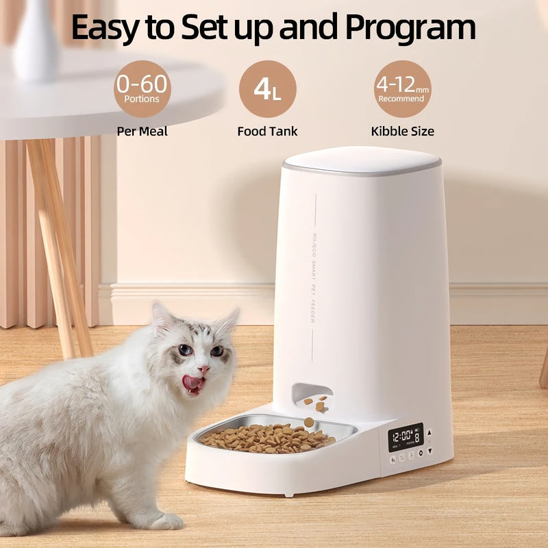 Automatic cat feeder, view 7 - MRSLM