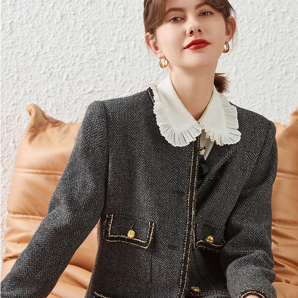 women's elegant long coat - MRSLM