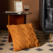 chunky knit throw pillow, view 9 - MRSLM