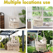 boho hanging cat bed, view 6 - MRSLM